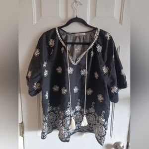 Womens Cielito Lindo/boho Top XL